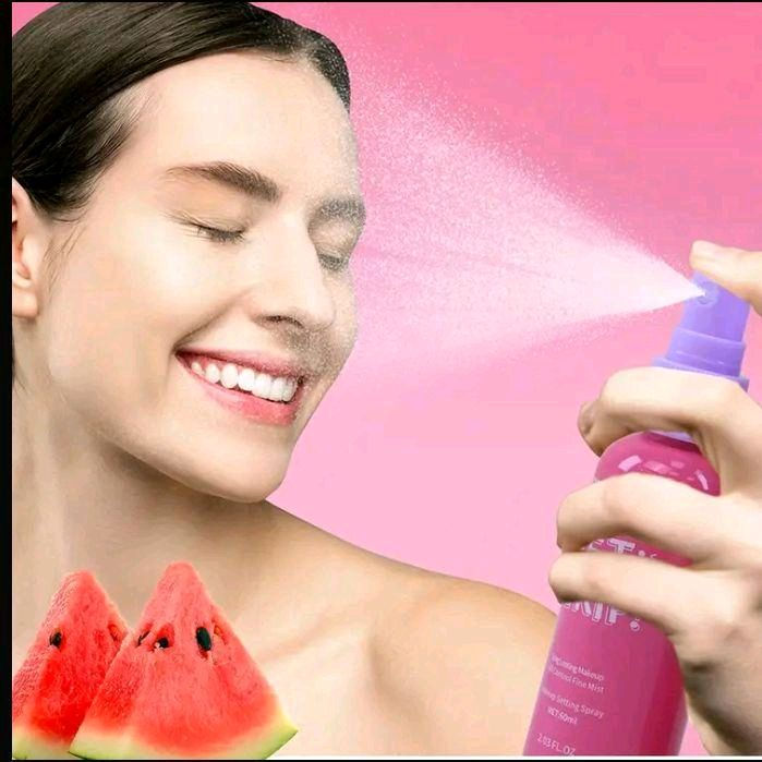 Thumbnail: Watermelon Scented Makeup Spray Oil - Waterproof & Quick-Dry