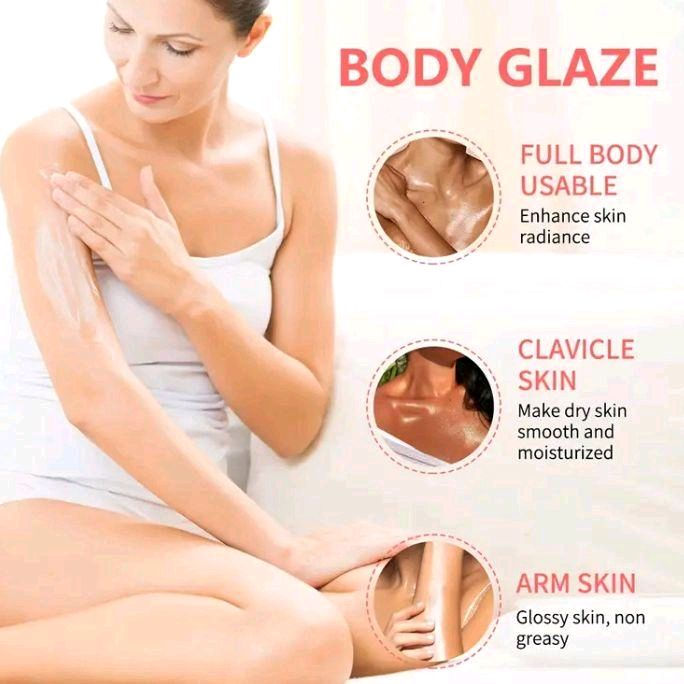 Thumbnail: Cutesy Bundles Body Glaze – 8oz Druken Peach | 24H Hydration & Radiant Glow