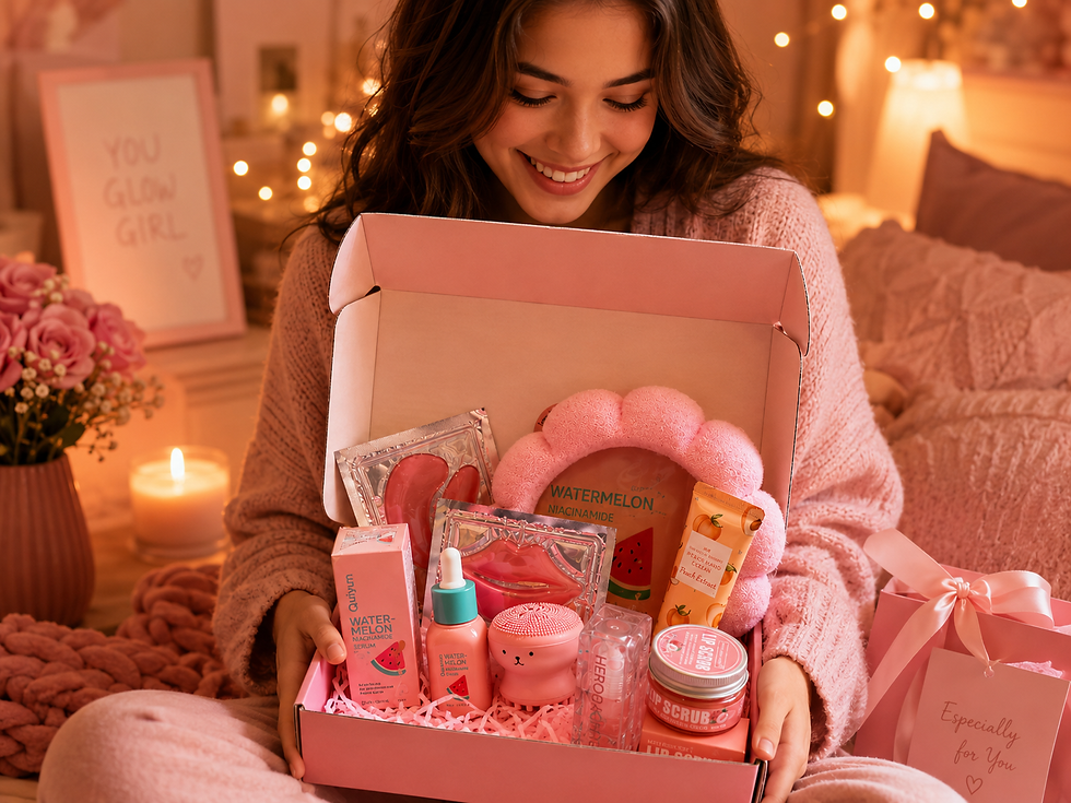 Thumbnail: Cutesy Bundles Mini Limited Edition Summer Glow Pamper Box | Gift for Her, Best 