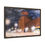 Thumbnail: Hotel Baxter Nocturne Canvas Print with Float Frame