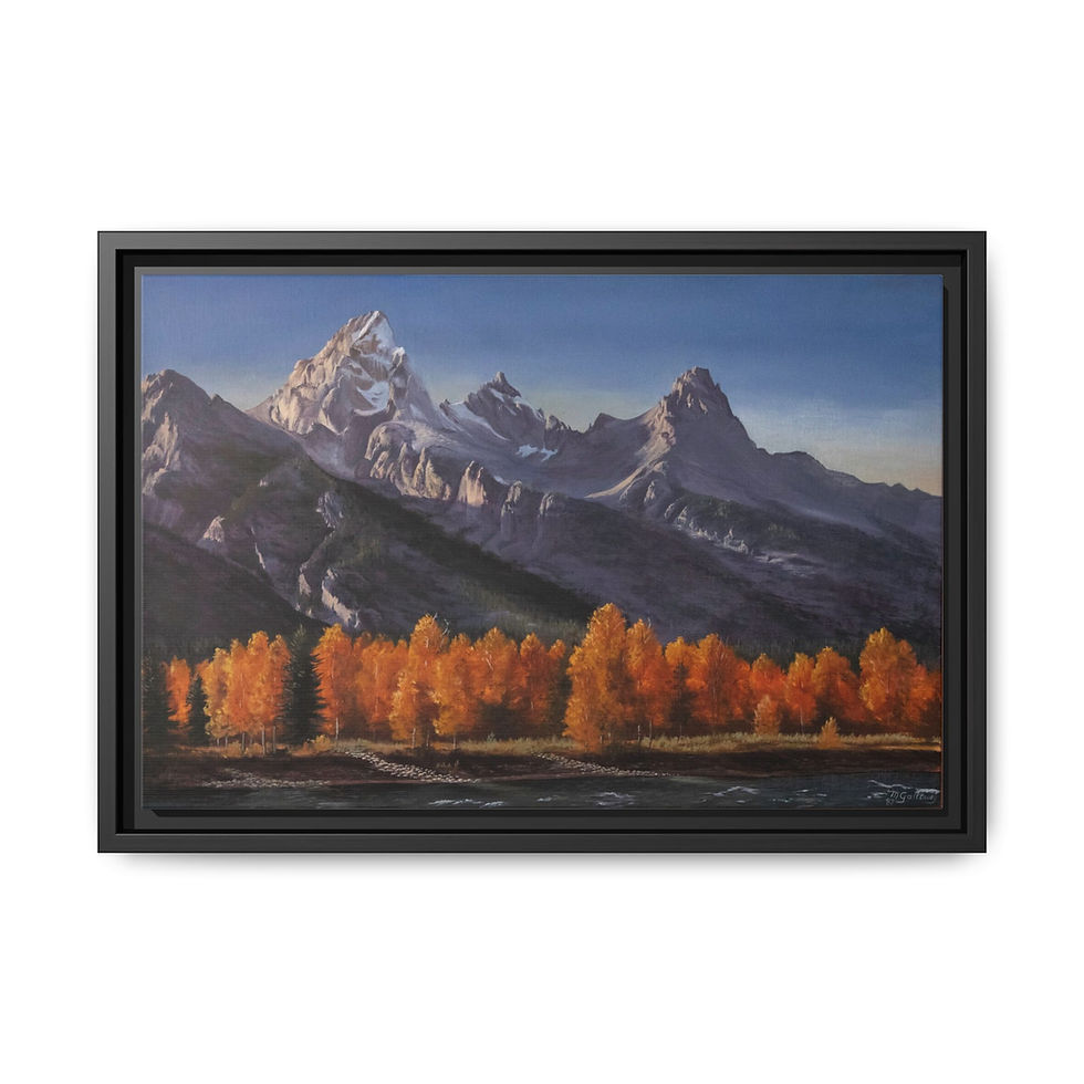 Thumbnail: The Grand Teton Myrna Galloway Fine Art
