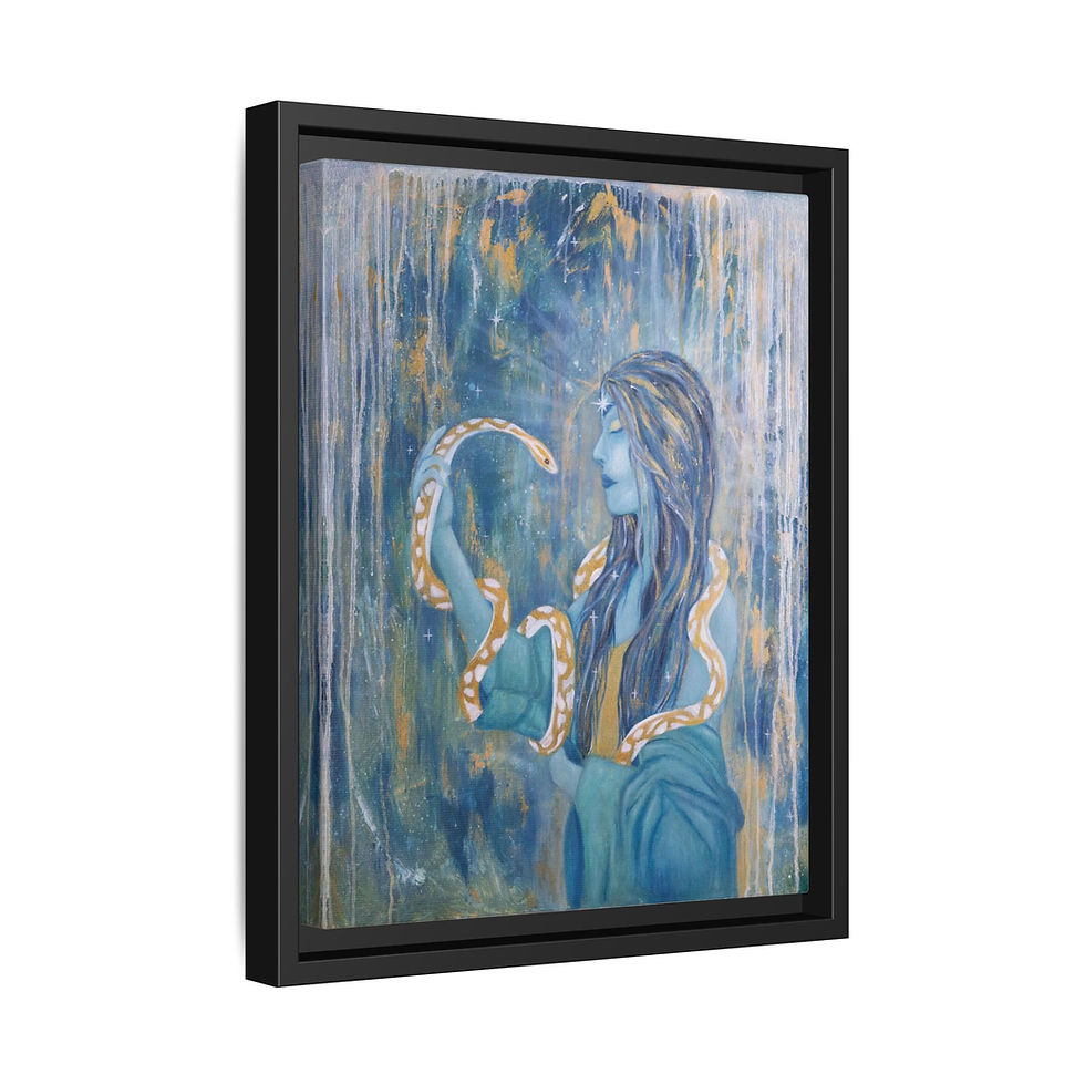 Thumbnail: Maker of Magic Canvas Print with Float Frame