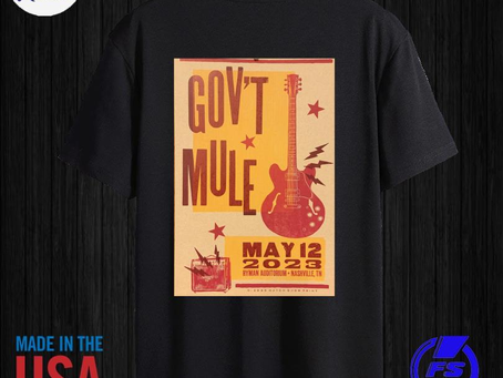 Mononazo - Awesome gov’t mule 5 12 2023 ryman auditorium nashville tn shirt