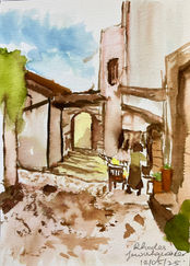 watercolour by Artist Vivienne Lewin