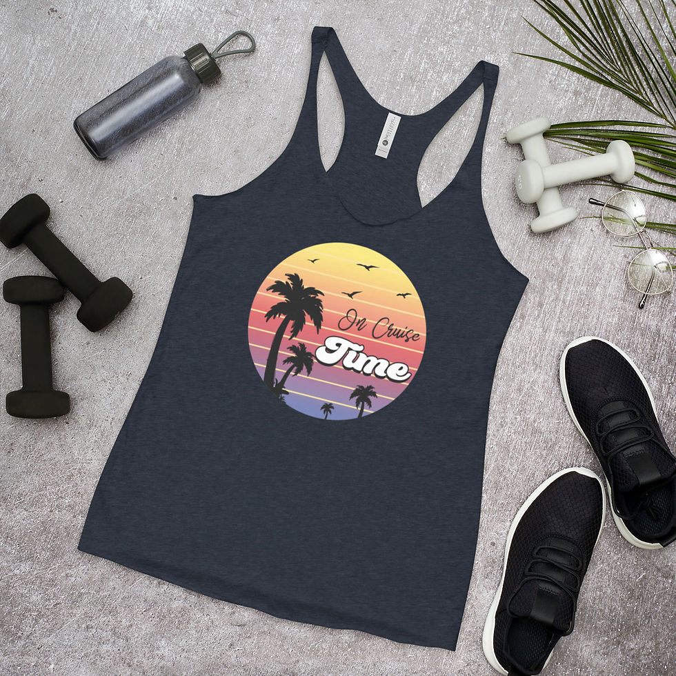 Thumbnail: Women’s Racerback Tank Top | On Cruise Time Lightweight Fit