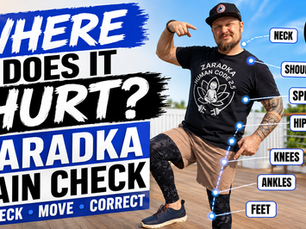 ZARADKA Pain Check | Scan Your Body Before You Push It