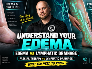 Edema: Why Is My Leg Swollen? Can Massage Help?Myofascial Work VS Lymphatic Drainage Massage