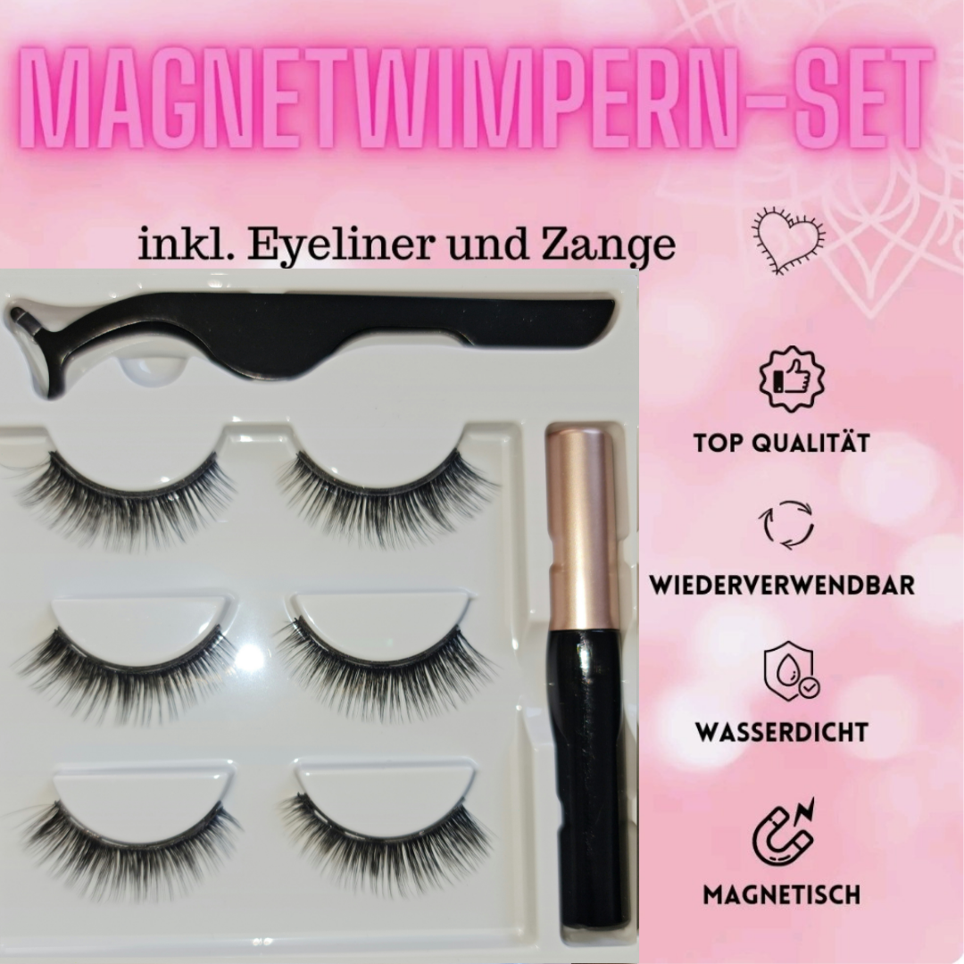 5-teiliges Magnetwimpern-Set