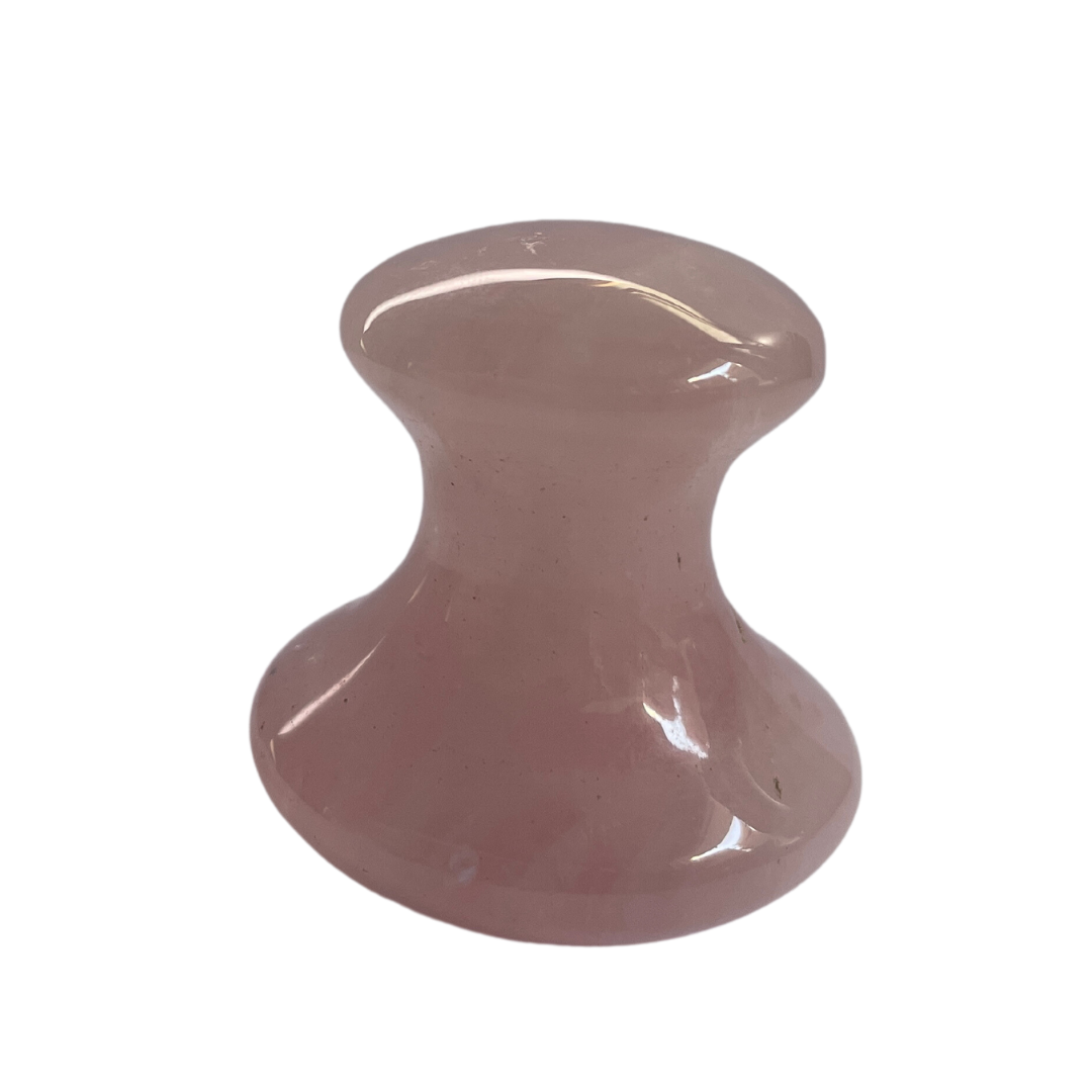 Champignon quartz rose de massage