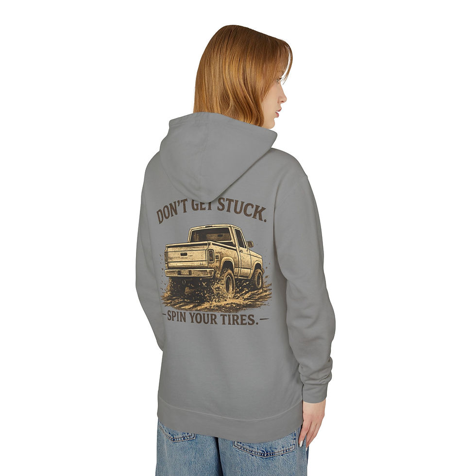 Thumbnail: Copy of Unisex Lightweight Hooded Sweatshirt