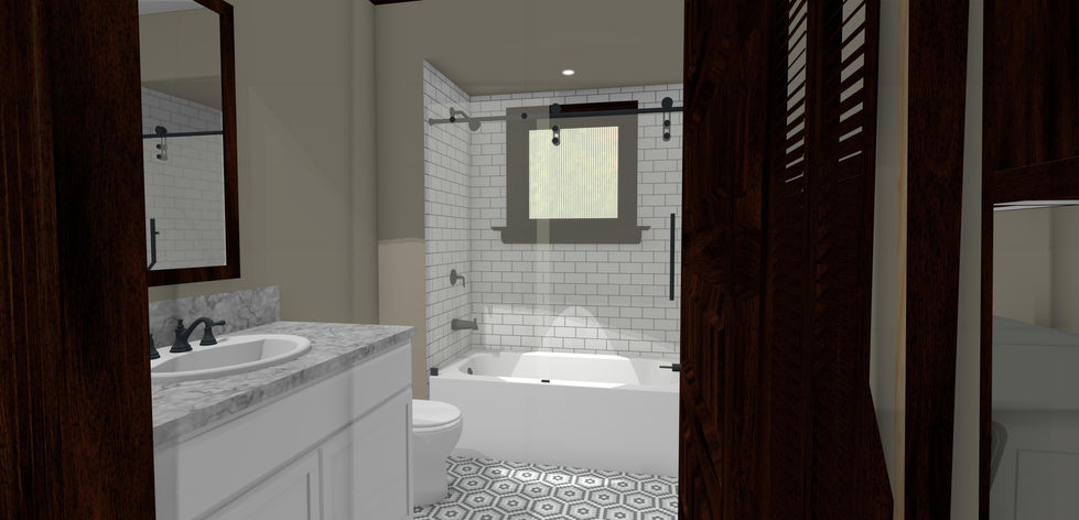 Upstairs Bath