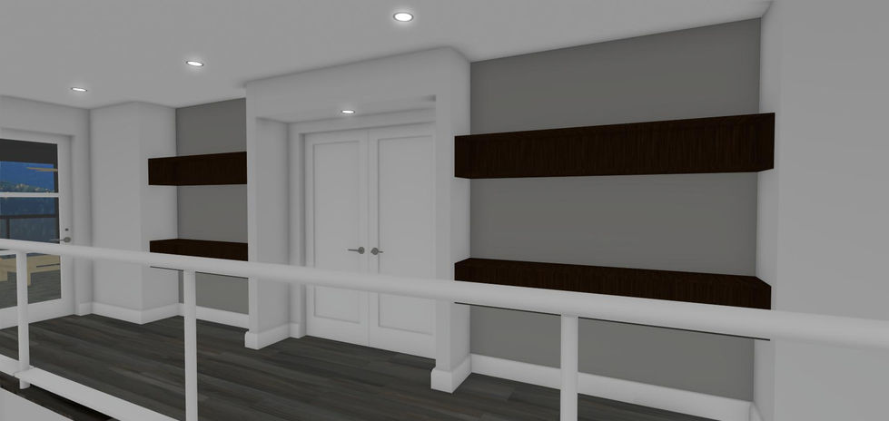 Upstairs Master Bedroom Entry.