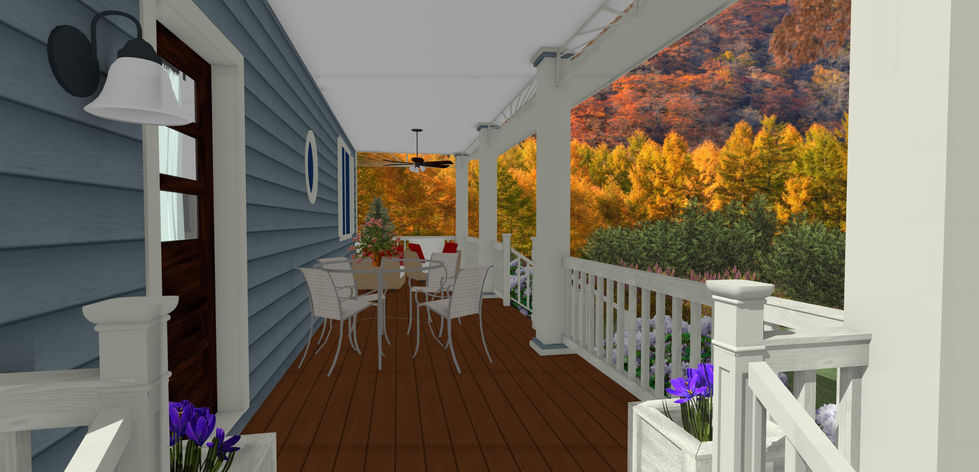 Rear Porch