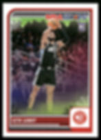 2023-24 Hoops Haunted Hoops #206 Seth Lundy Orange - Front