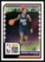 2023-24 Hoops Haunted Hoops #286 Bennedict Mathurin - Front