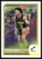 2023-24 Hoops Haunted Hoops #98 Keyonte George Orange - Front