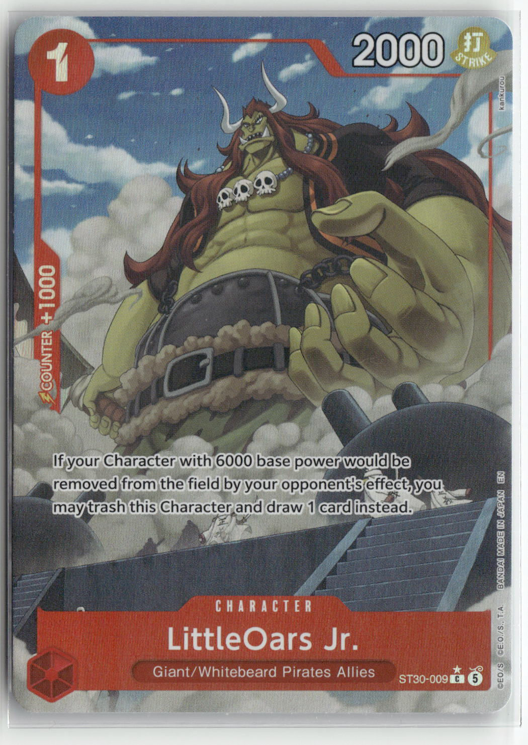 LittleOars Jr. (Full Art) - Starter Deck EX: Luffy & Ace - ST30-009 (C Foil)
