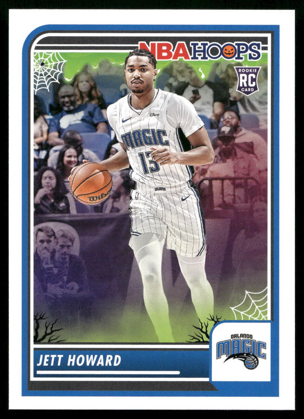 2023-24 Hoops Haunted Hoops #129 Jett Howard Orange - Front