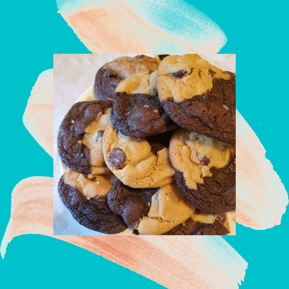 Dark Chocolate Peanut Butter Cookies