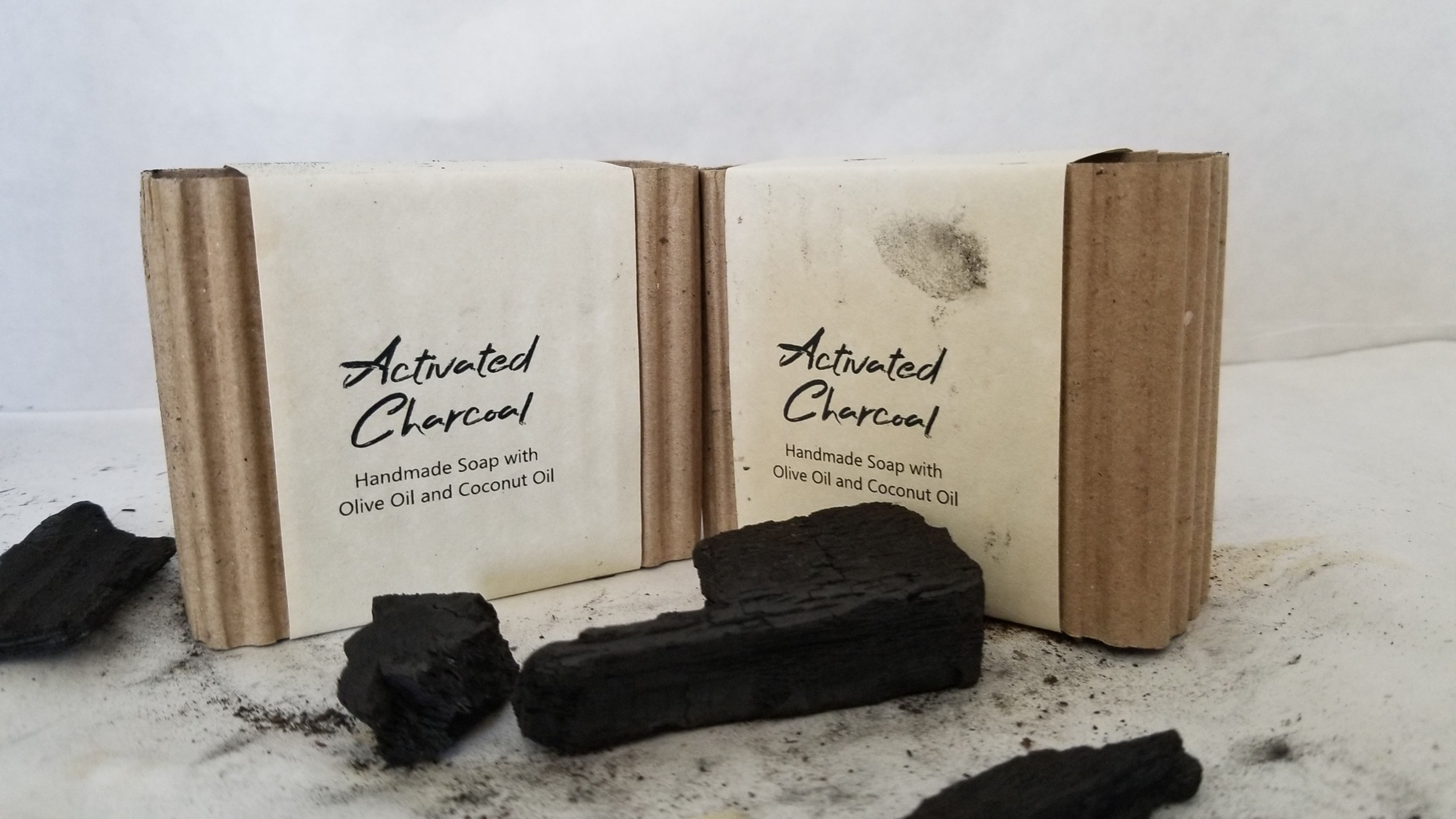 Activated Charcoal bar Soap ( 85 % Organic all natural)