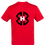 Thumbnail: Red Crew Neck Original Blessed But Humble Logo T-Shirt