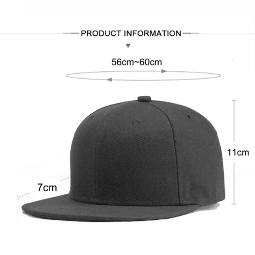 Thumbnail: Classic Logo Blessed But Humble Flat Brim Snapback Lined Cap