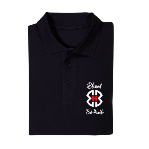 Thumbnail: Men's Blessed But Humble Classic Polo Button-Up