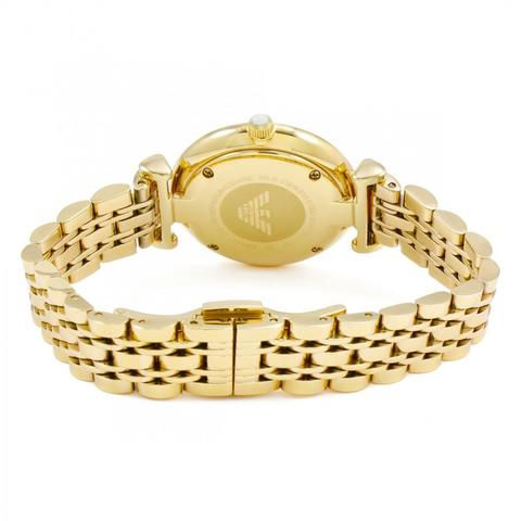 Thumbnail: Emporio Armani Women's Watch - Gold and White