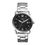 Thumbnail: Fossil The Commuter Men's Watch - Black and Silver