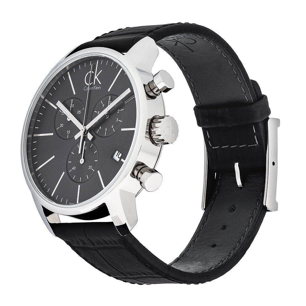Thumbnail: Calvin Klein City Men's Watch - Black and Silver