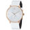 Thumbnail: Calvin Klein Accent Men's Watch - White and Rose-Gold