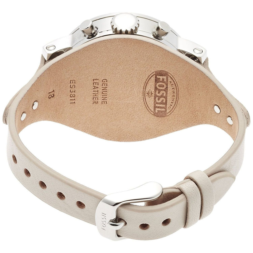 Thumbnail: Fossil Original Boyfriend Women's Watch - Beige and White