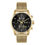 Thumbnail: Hugo Boss Skymaster Men's Watch - Black and Gold