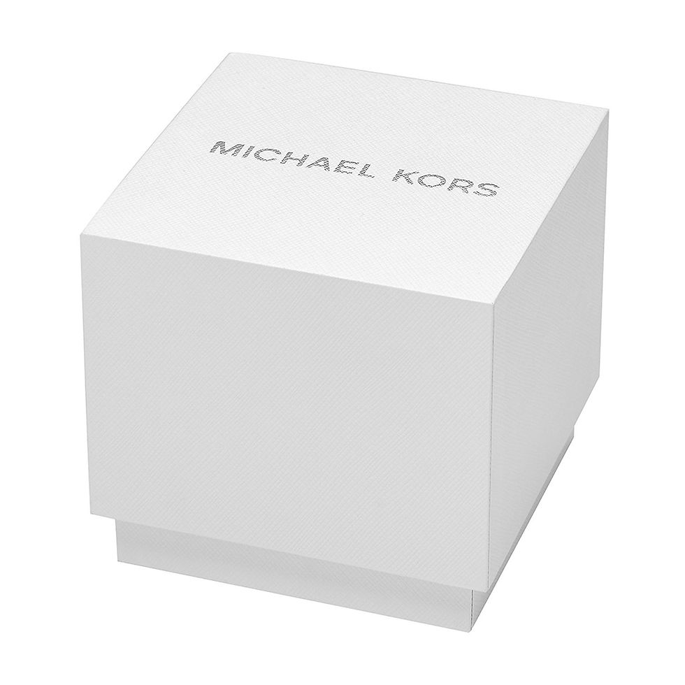 Thumbnail: Michael Kors Slim Runway Women's Watch - Navy/Blue and Two tone Gold and Silver