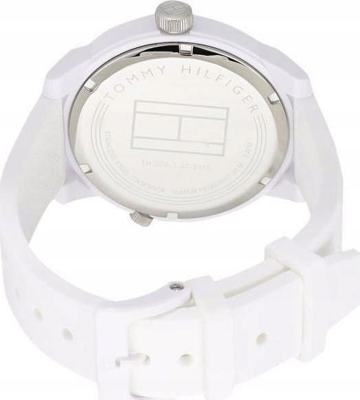 Thumbnail: Tommy Hilfiger Denim Men's Watch - White