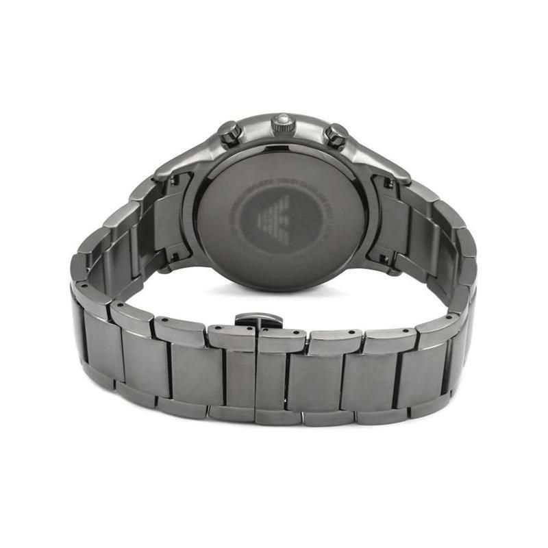 Thumbnail: Emporio Armani Renato Quartz Men's Watch - Navy/Blue and Grey