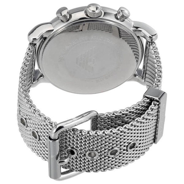 Thumbnail: Emporio Armani Luigi Quartz Men's Watch - Black and Silver