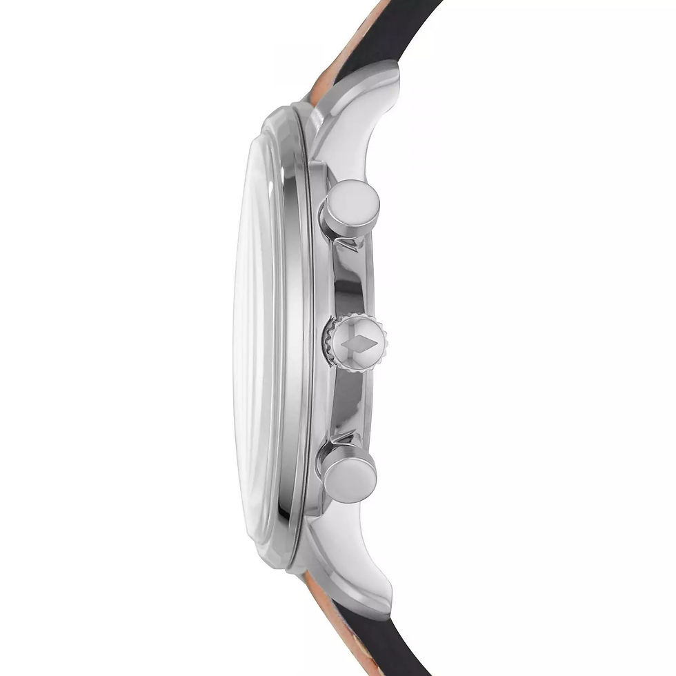 Thumbnail: Fossil Goodwin Men's Watch - Navy/Blue and Brown