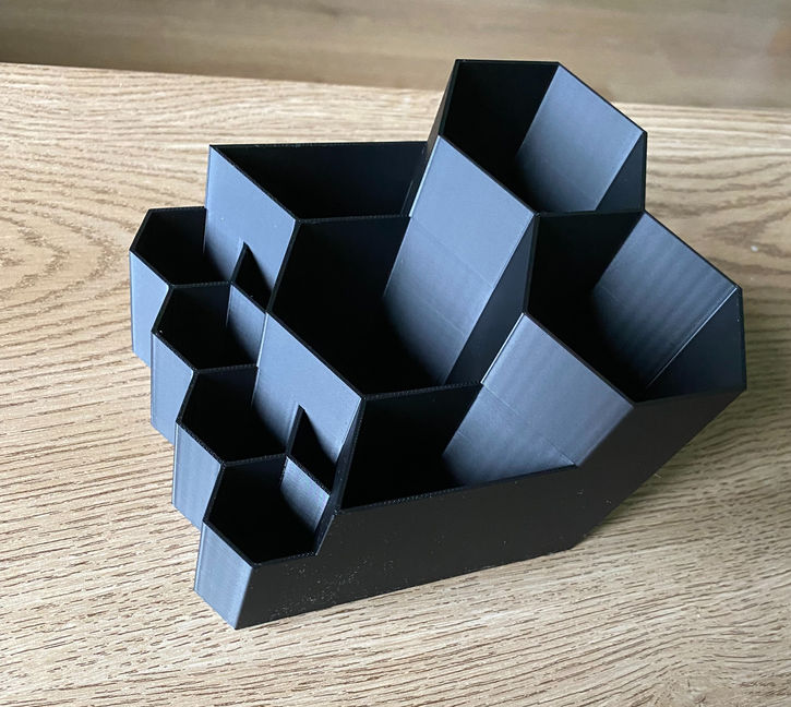 Honeycomb Desk Organiser, Print Your Ideas in 3D, Custom Logo 3D Printing, Custom 3D Printed Corporate Gifts, Personalized 3D Printed Wedding Gifts, Customizable 3D Printed Gifts, 3D Print Your Own Design