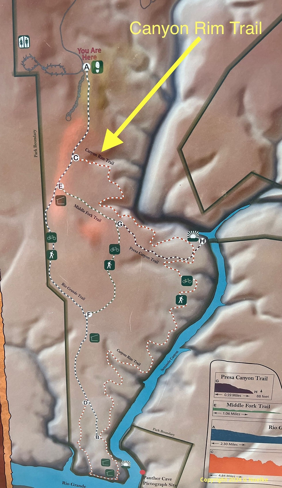Park map.