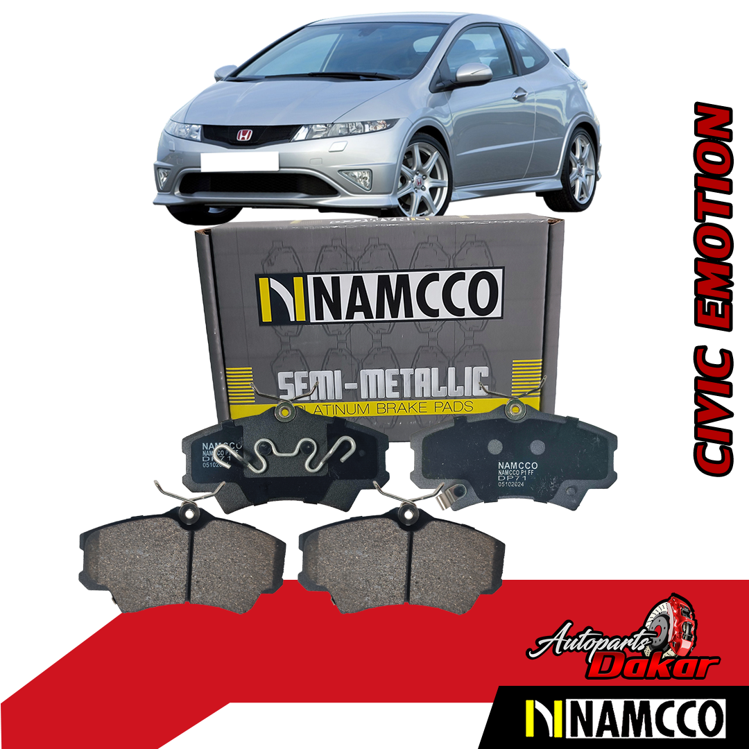 Pastillas De Honda Civic Emotion 05/11 Del Brazil