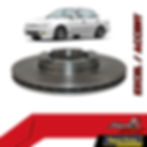 Miniatura: Disco Freno Hyundai Excel 93/99, Accent 98/06 Del.