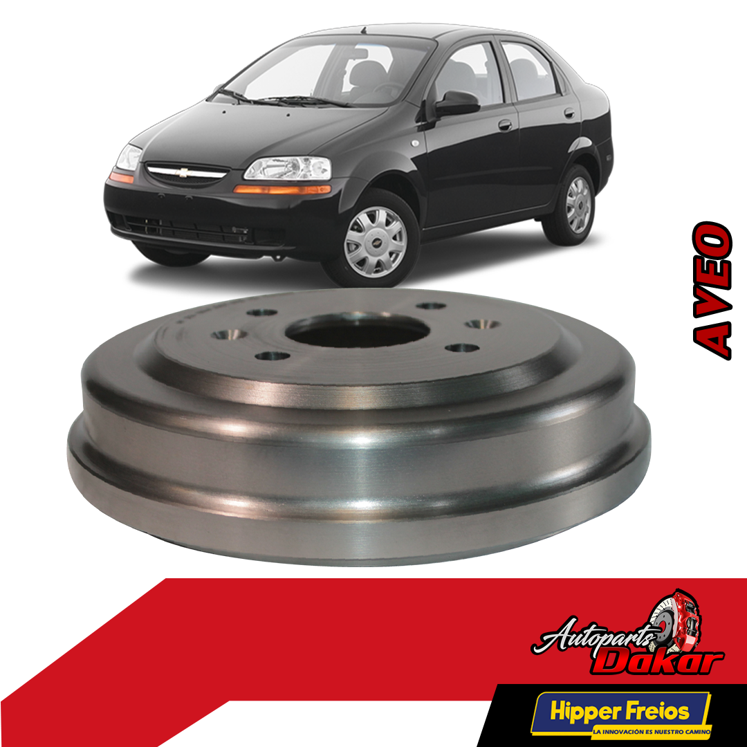 Tambor Chevrolet Aveo S/Bocina Tras.