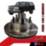 Disco Freno Ford F-150/Bronco 4x2 Del Vent Delgada. Past 7503