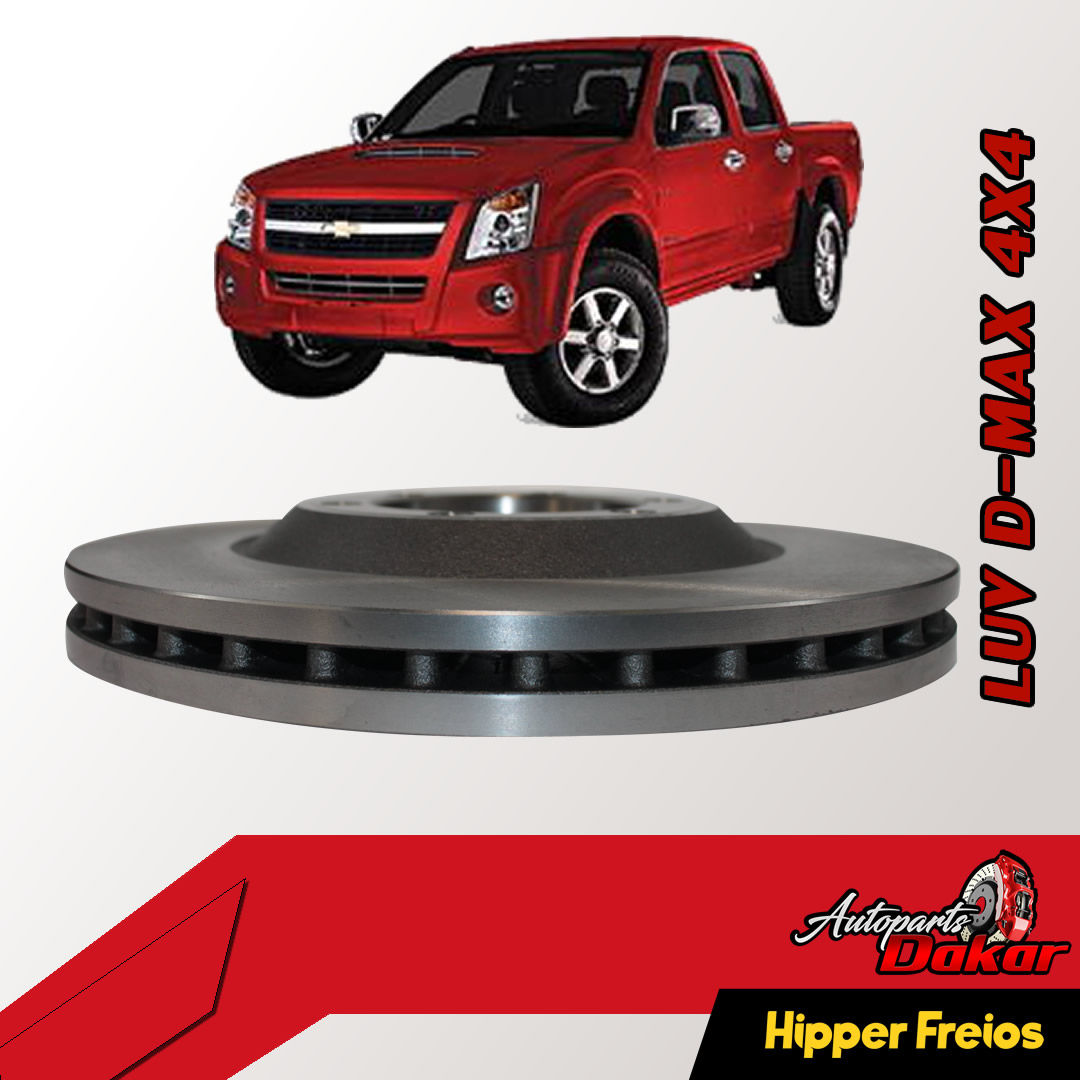 Disco Freno Chevrolet Luv D-Max 4x4 Del. (Hiper Freios)