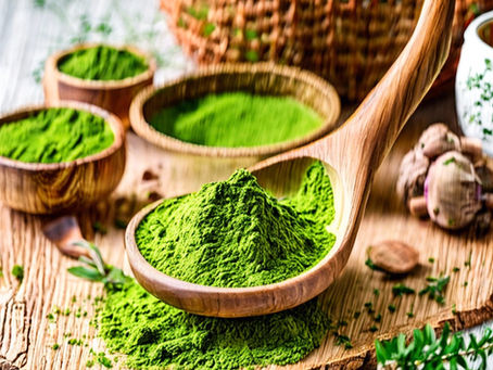 Roasted ground kratom leaf powder produced in Thailand by Fresh Kratom Thai