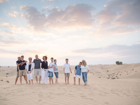 Desert Winters | Family Photoshoot | Dubai