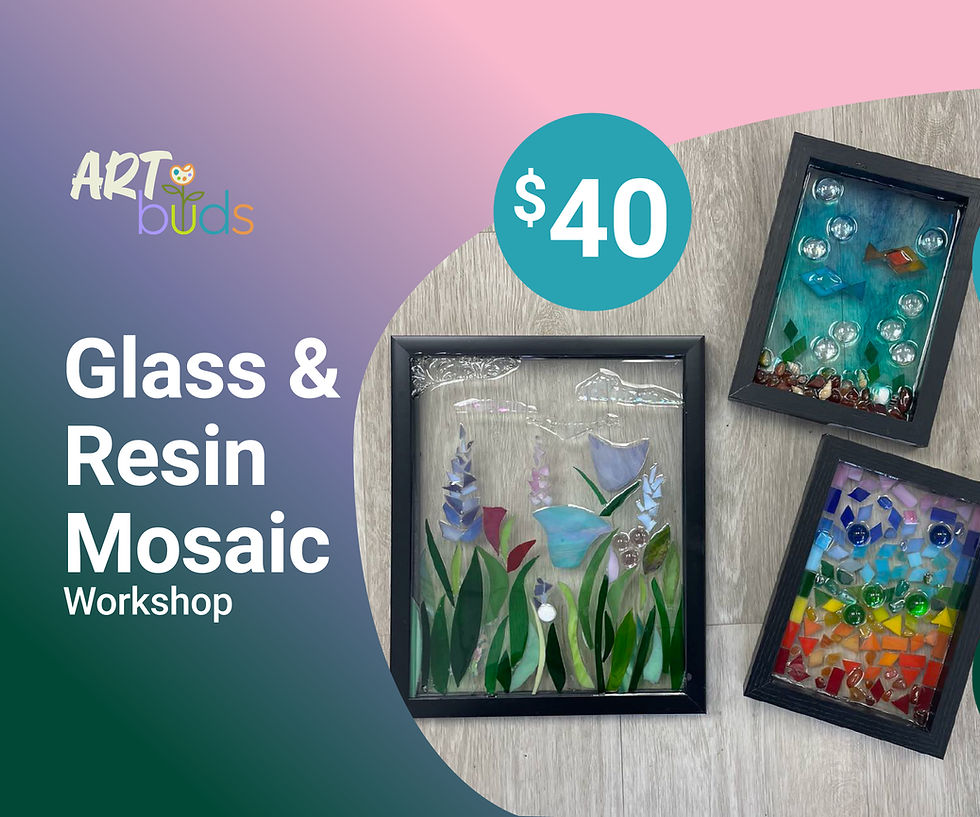 Glass Mosaic Art Workshop $40