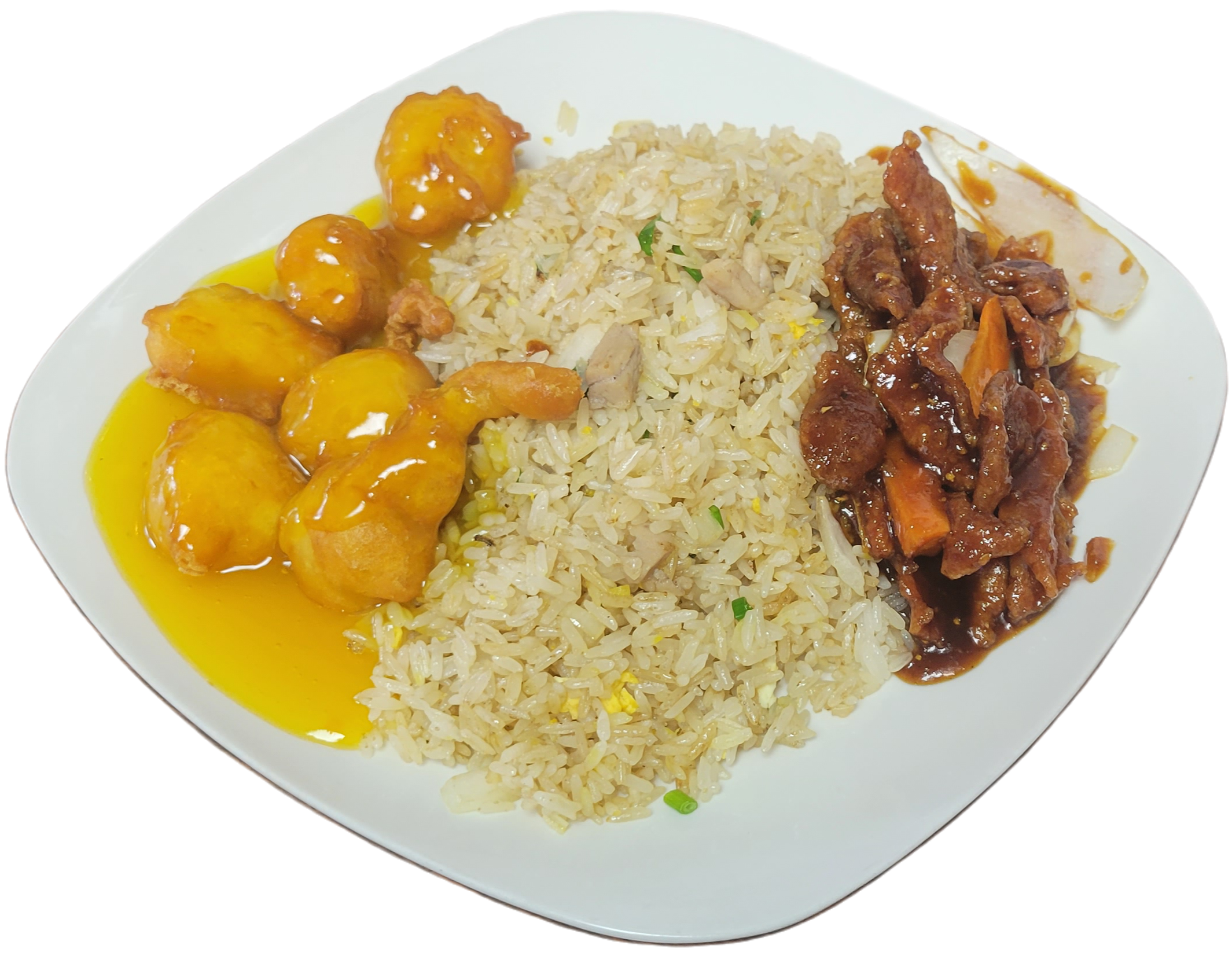 Arranged Food and Objects