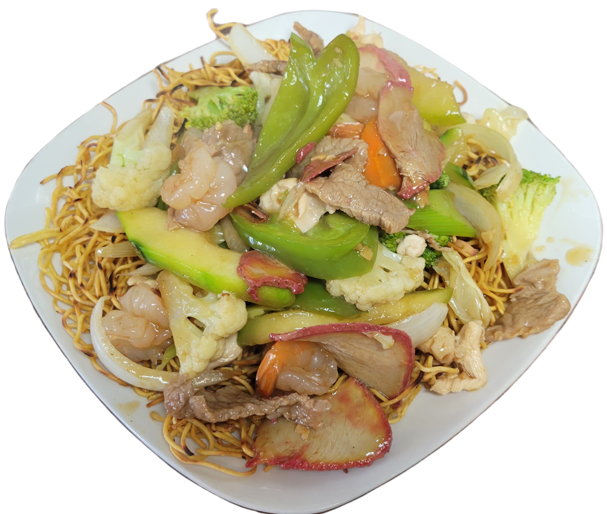 Arranged Food and Objects